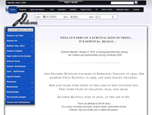 Tablet Screenshot of dolores-maxwell.com